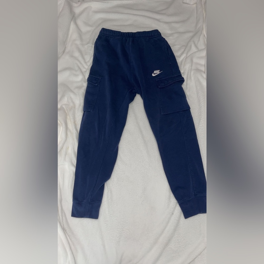 Cotton blue Nike sweat small
